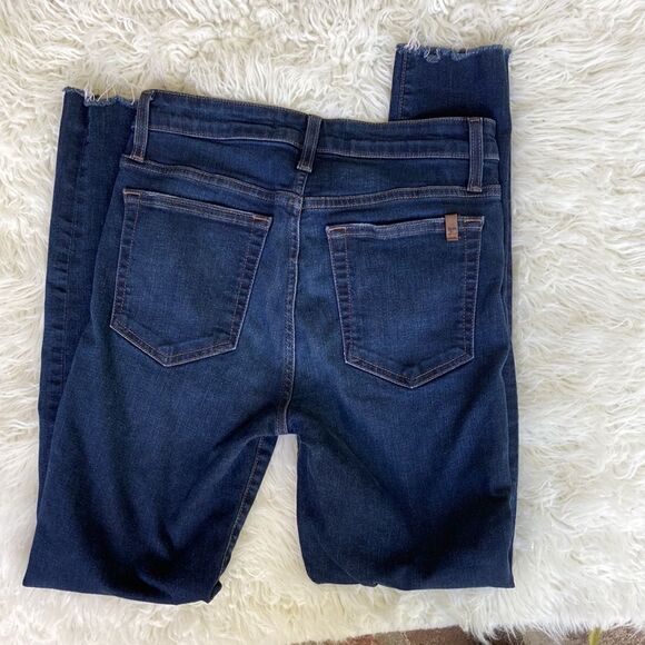 Joe’s High Rise Skinny Ankle Crop Stretch Denim Classic Five Pocket Jeans Sz 26 - Picture 11 of 16